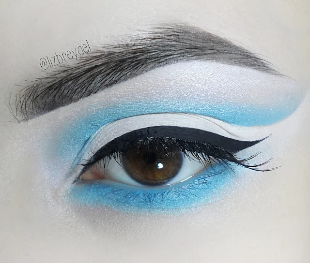 step-by-step pictorial on how to create an eye makeup look inspired by march birthstone
