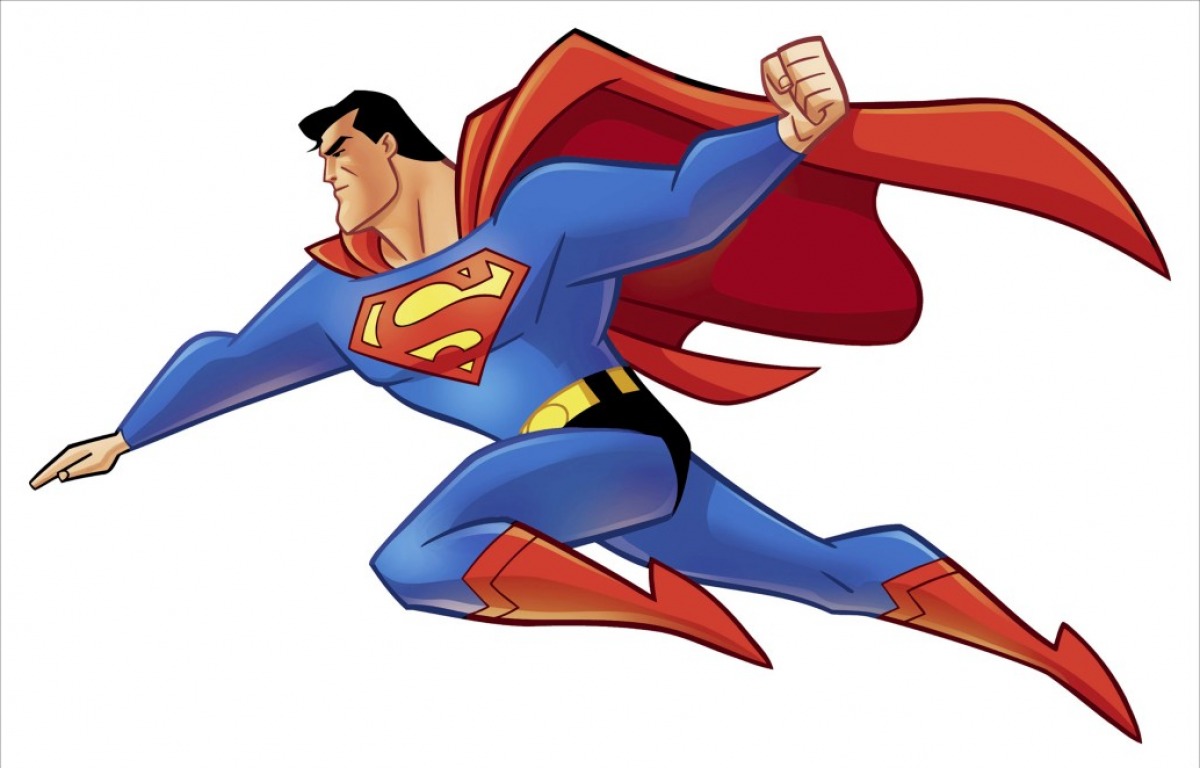animated superman clipart - photo #10