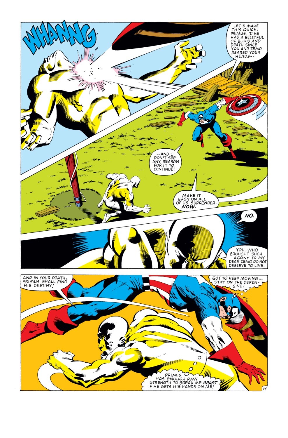 Read online Captain America (1968) comic -  Issue #279 - 15