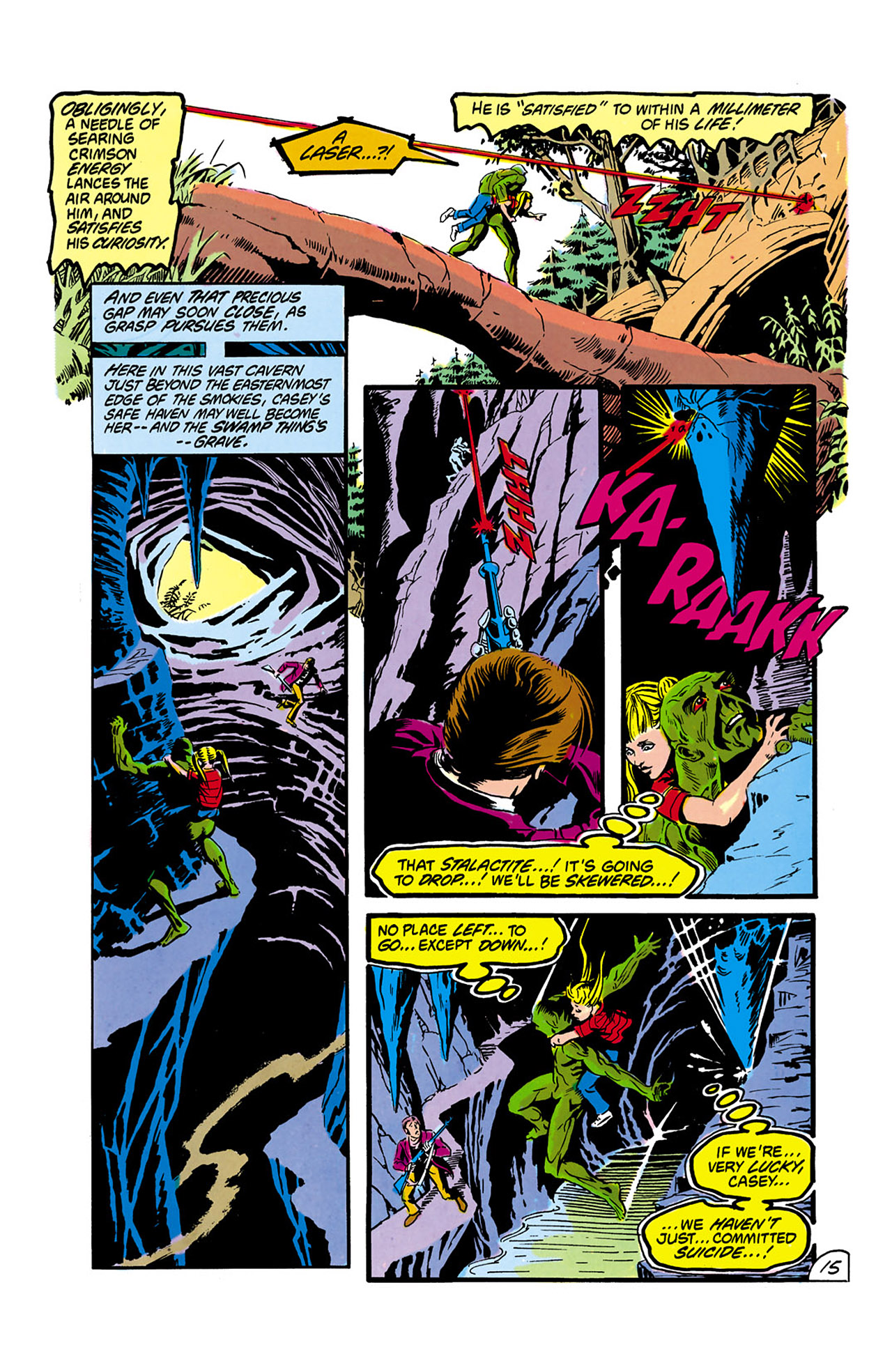 Read online Swamp Thing (1982) comic -  Issue #2 - 16