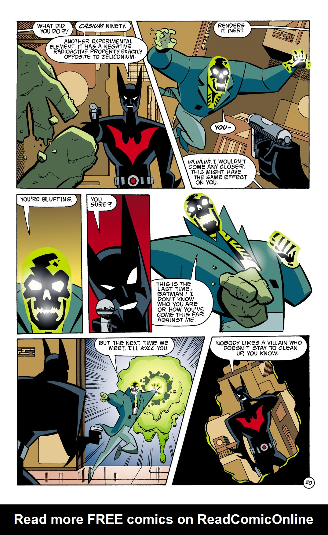 Read online Batman Beyond [I] comic -  Issue #3 - 21