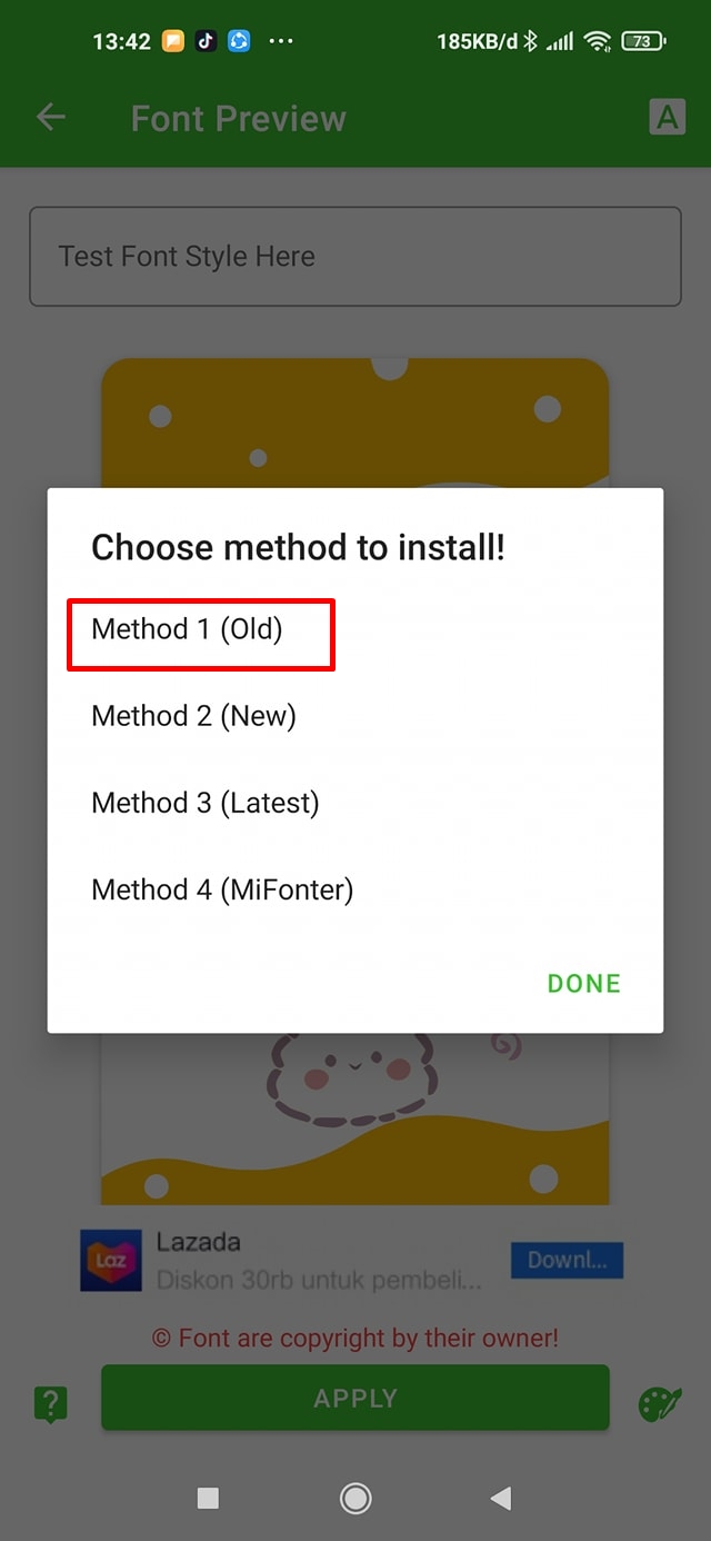 How To Install Fonts With ZFont App