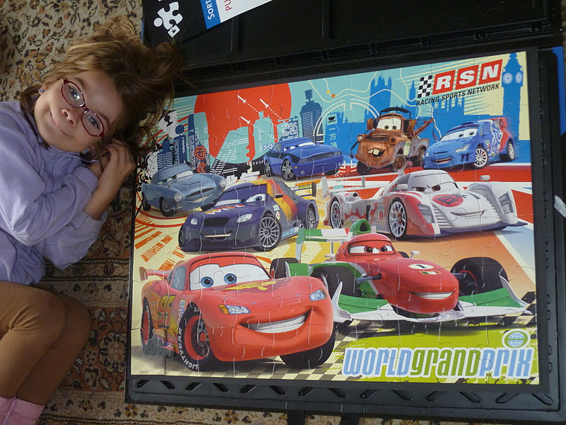 Madhouse Family Reviews Ravensburger Cars 2 Giant Floor Puzzle review