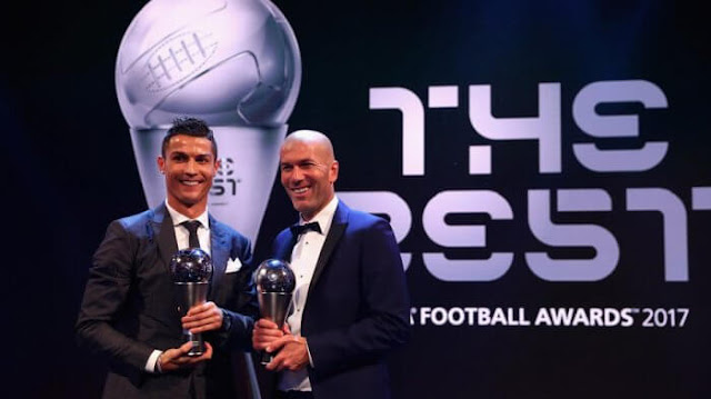  Ronaldo Zidane sabet perhargaan FIFA 2017