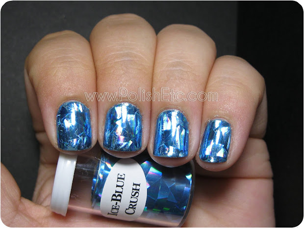 nail foils - ice blue crush