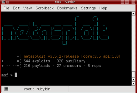 Metasploit Backpack האקדמיה העברית לBackTrack: הקדמה לMetasploit