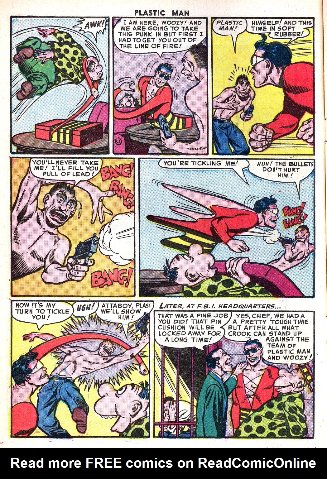Read online Plastic Man (1943) comic -  Issue #35 - 12