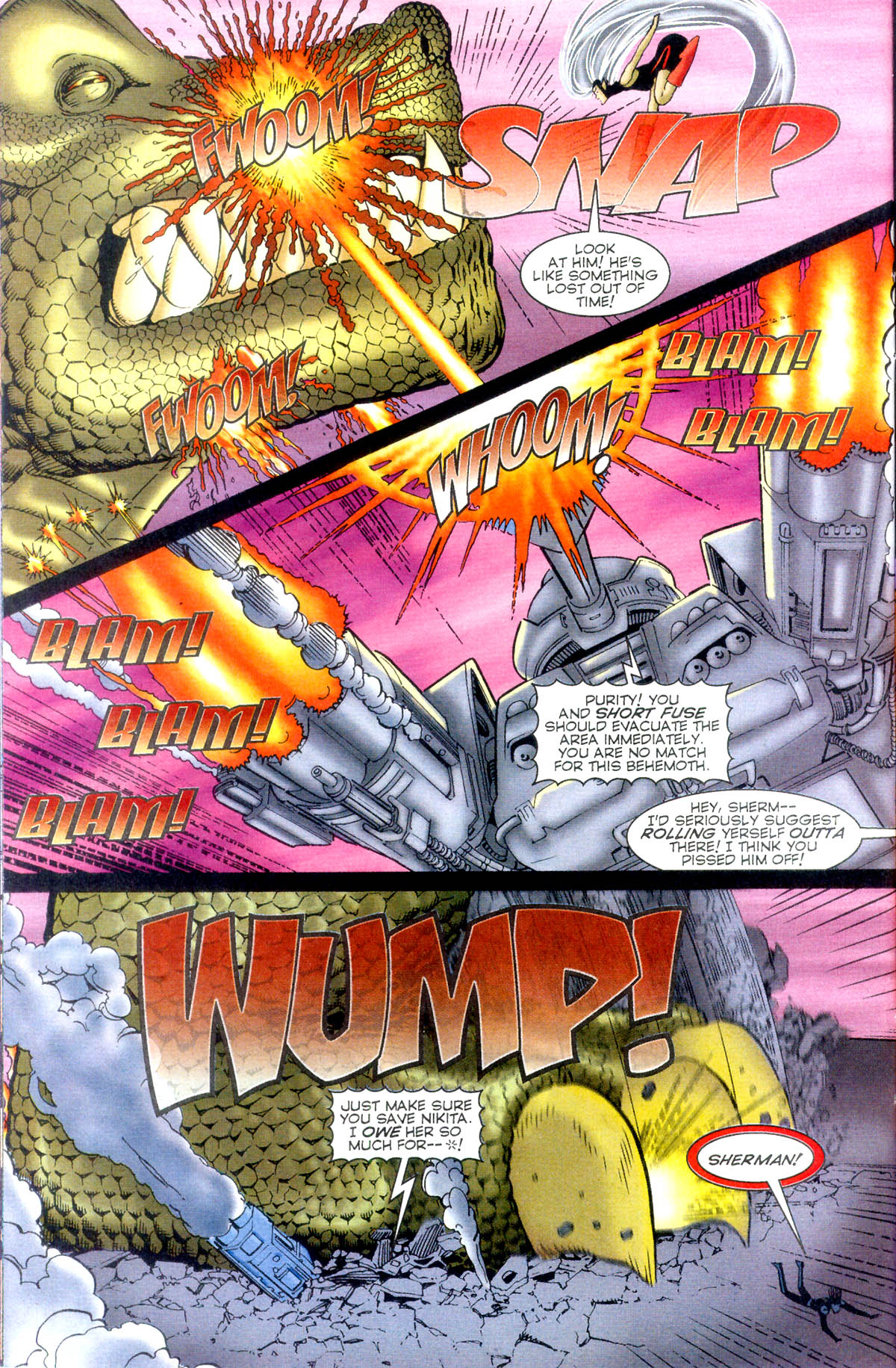 Read online Strikeback! (1996) comic -  Issue #5 - 5