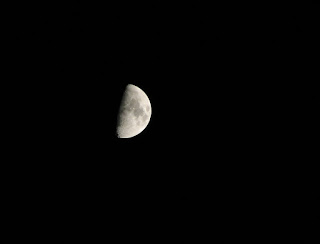 half moon; taken by Benjamin Miller; source freestockphotos.biz