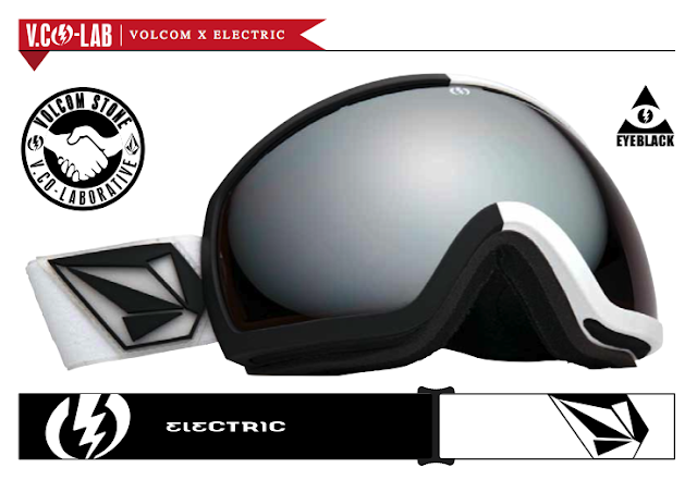 Masque de ski snowboard Electric EG2 Volcom Co-Lab