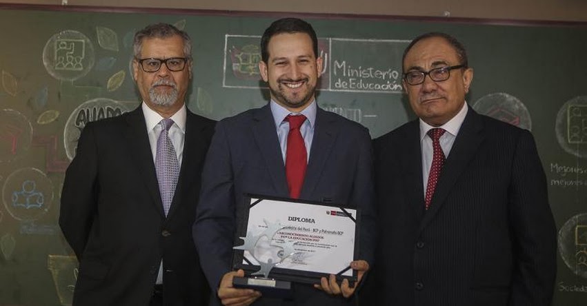 BCP es reconocido por su apuesta permanente con la educación del país BCP es reconocido por su apuesta permanente con la educación del país