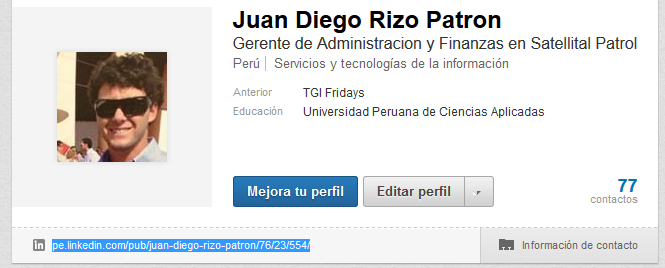 Plan Estratégico personal: JUAN DIEGO RIZO PATRÓN