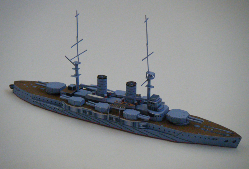 SatsumaClass Battleship Paper Model Paperized Crafts