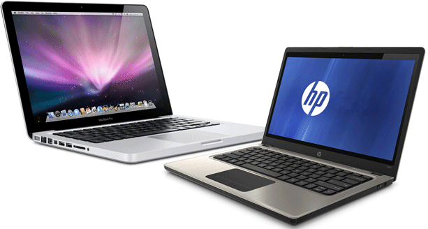 HP DV6t 7000 VS 15 Inch Apple MacBook Pro Laptop