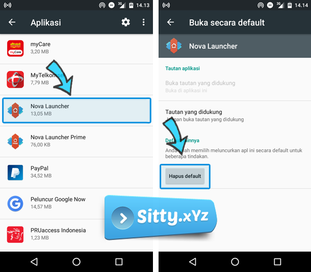 Mengembalikan Tema Asli Android