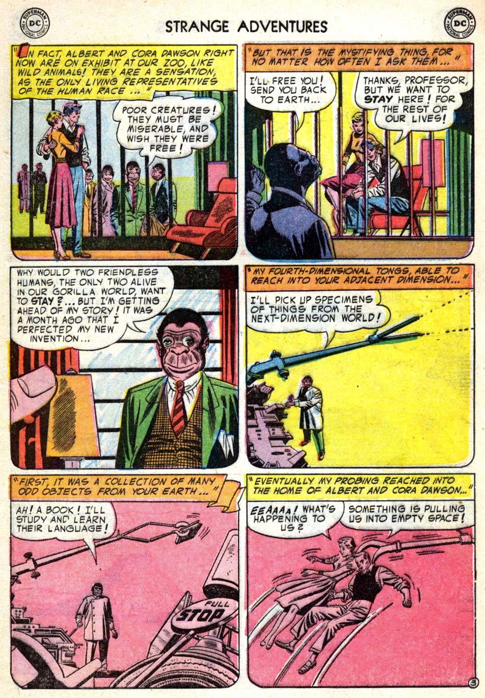 Read online Strange Adventures (1950) comic -  Issue #45 - 5