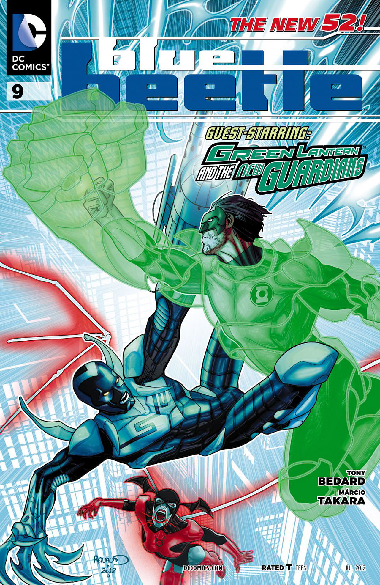 Read online Blue Beetle (2011) comic -  Issue #9 - 1