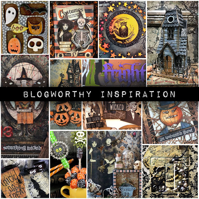 Selected by Tim Holtz ~ Halloween Blogworthy Inspiration 2018