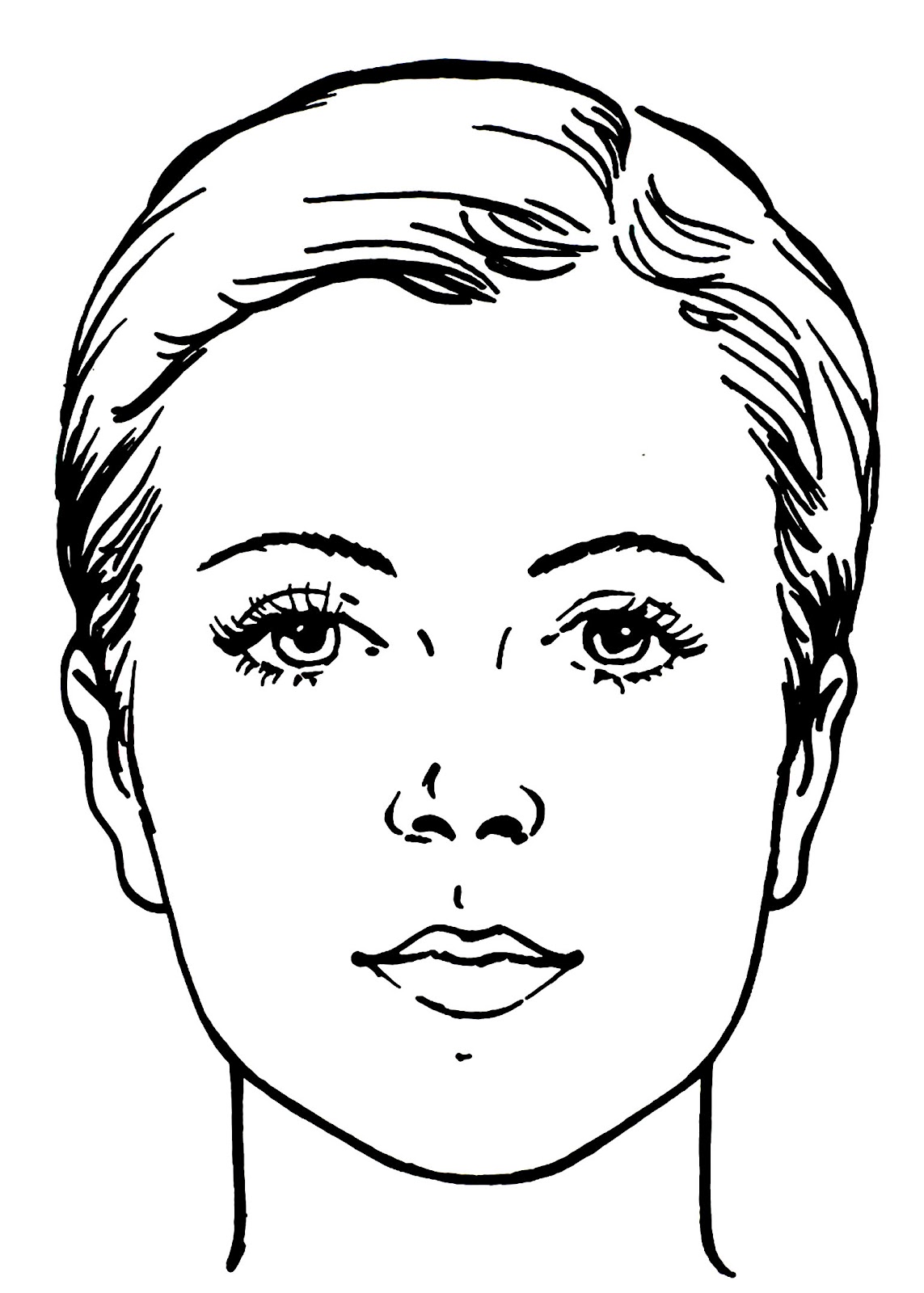 mad face coloring pages - photo #42