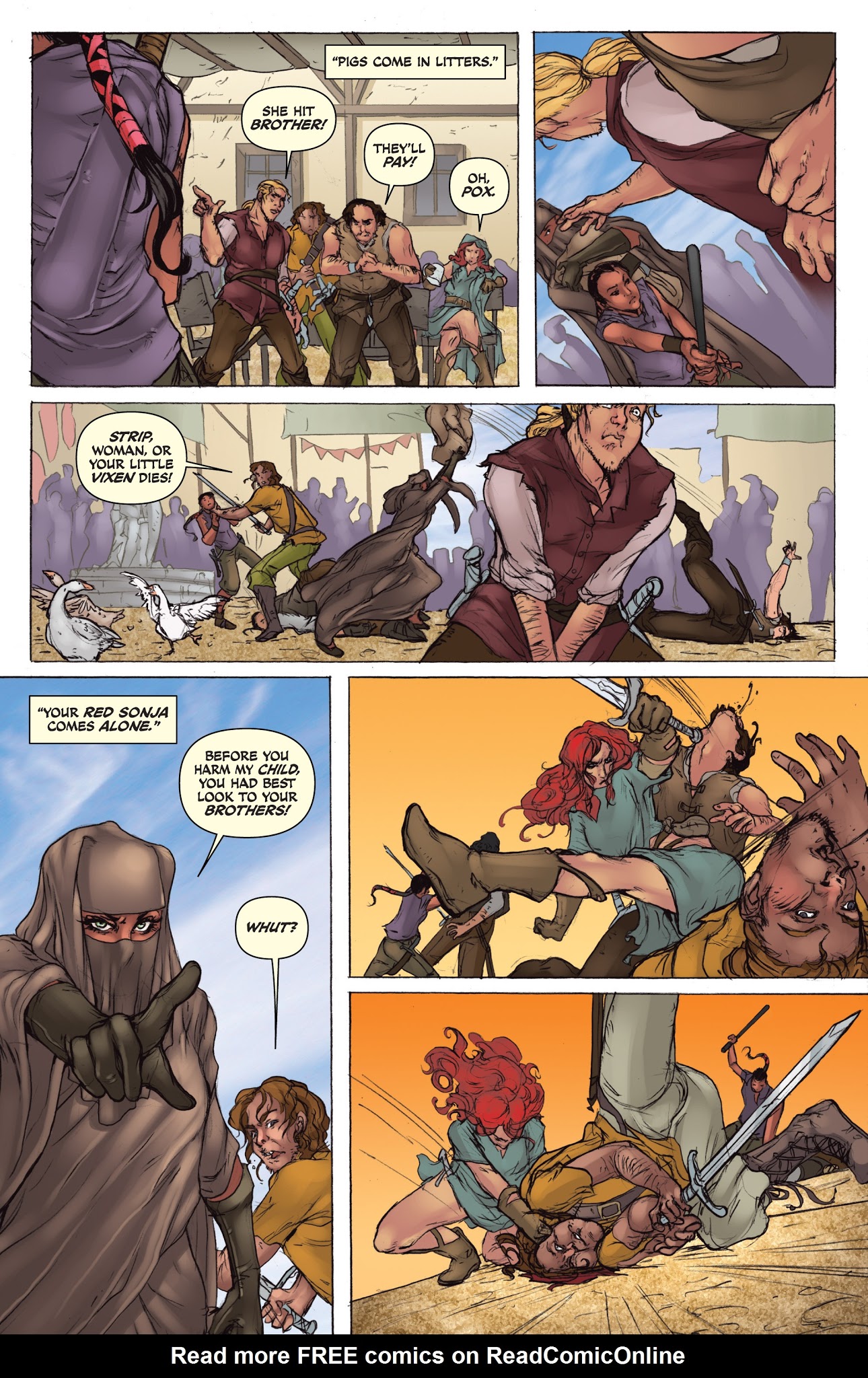 Read online Legends of Red Sonja comic -  Issue # TPB - 42