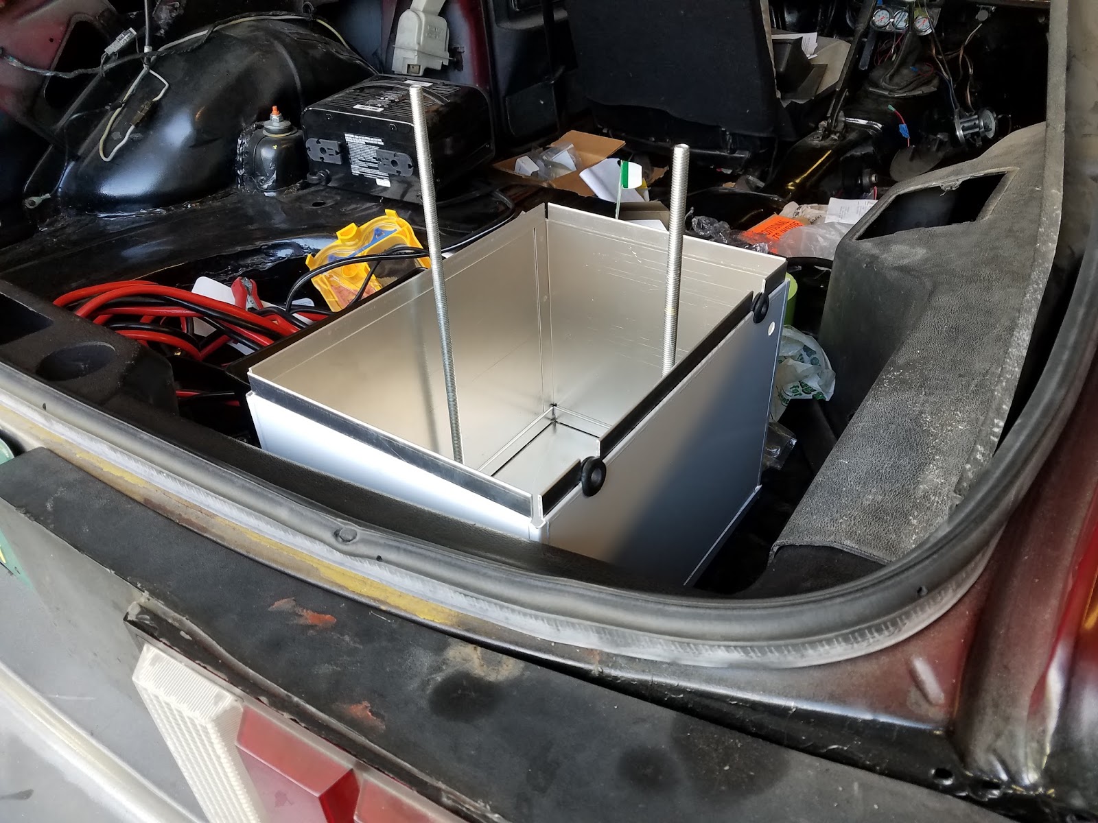 Fox Body Mustang Restoration Taylor Battery Box Install