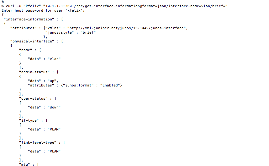 Ken Felix Security Blog Junos SRX API interface is so easy