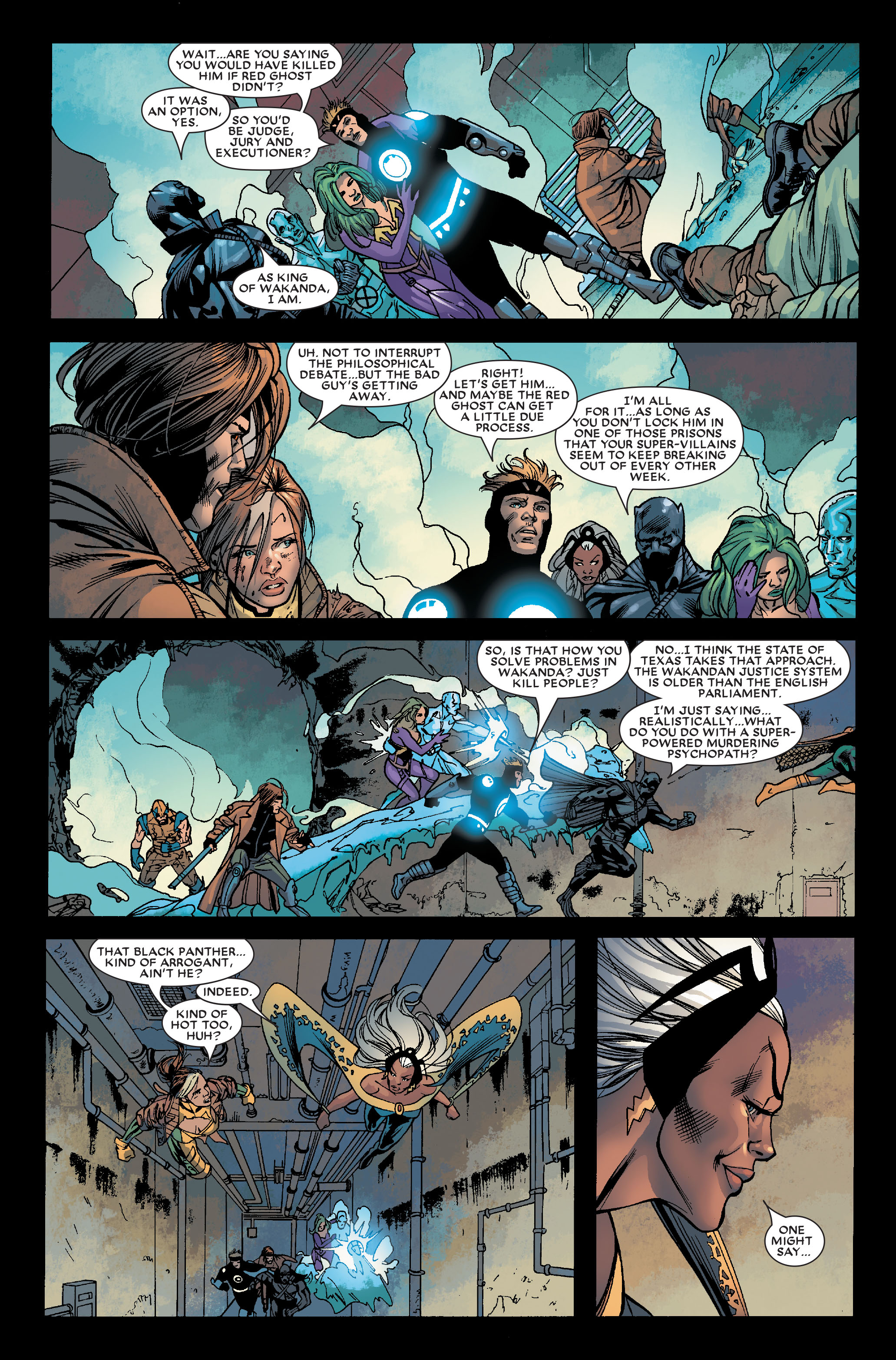 Read online X-Men/Black Panther: Wild Kingdom comic -  Issue # TPB - 90