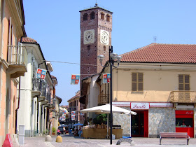 The Civic Tower in the centre of Grugliasco