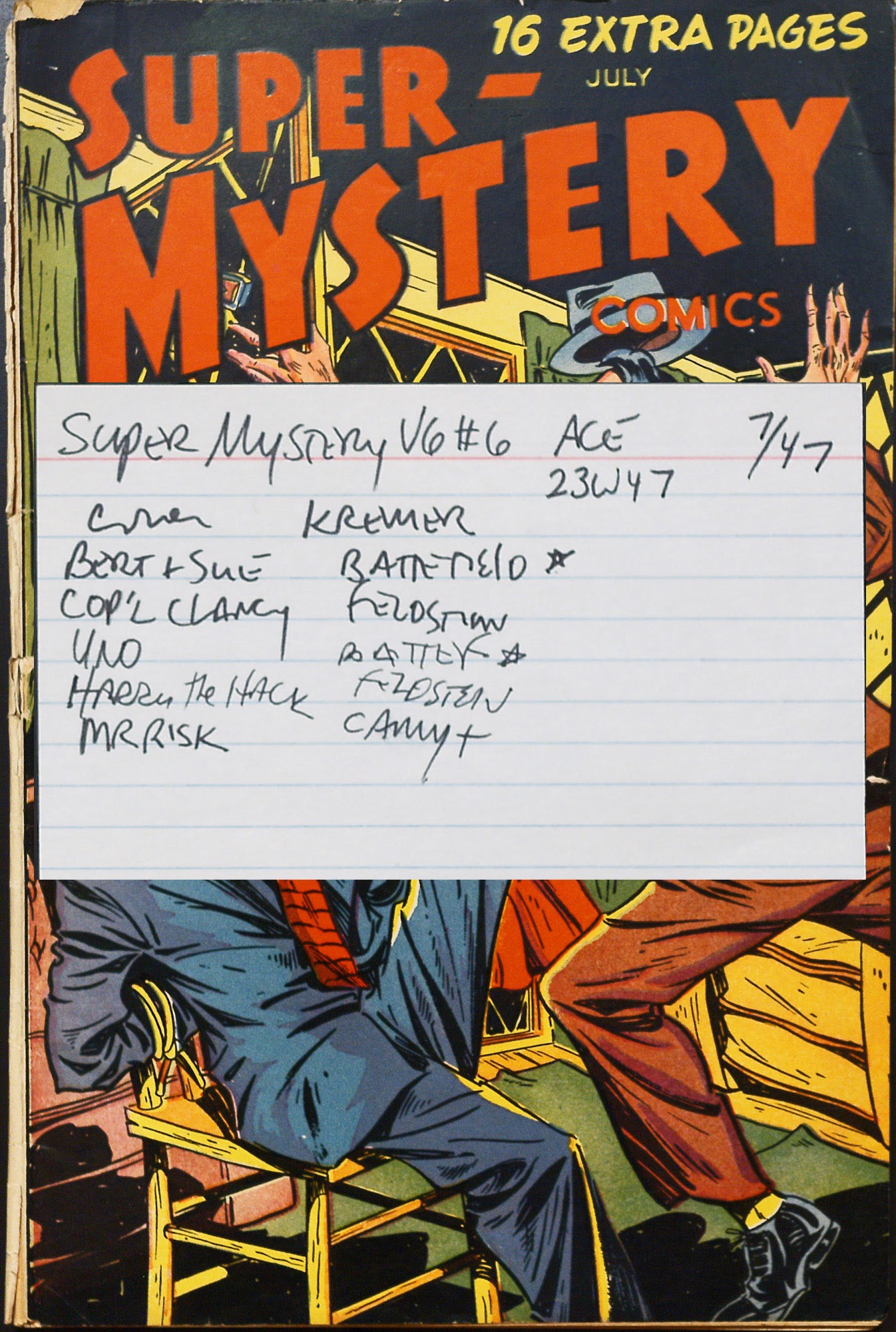 Read online Super-Mystery Comics comic -  Issue #36 - 54