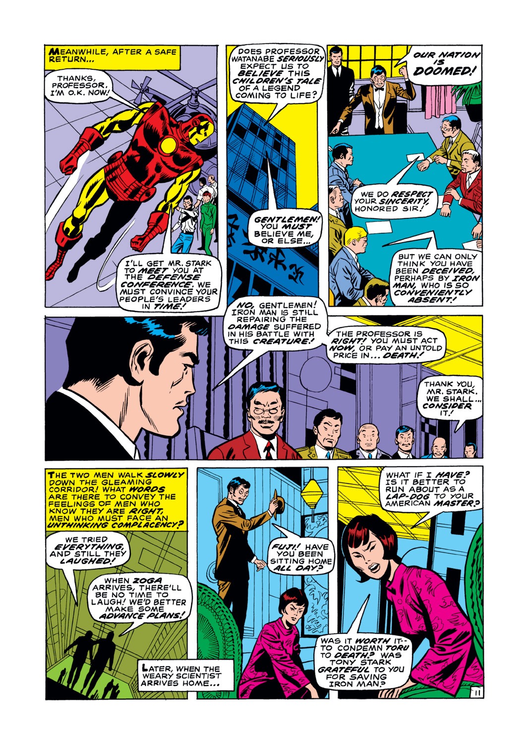 Read online Iron Man (1968) comic -  Issue #30 - 12
