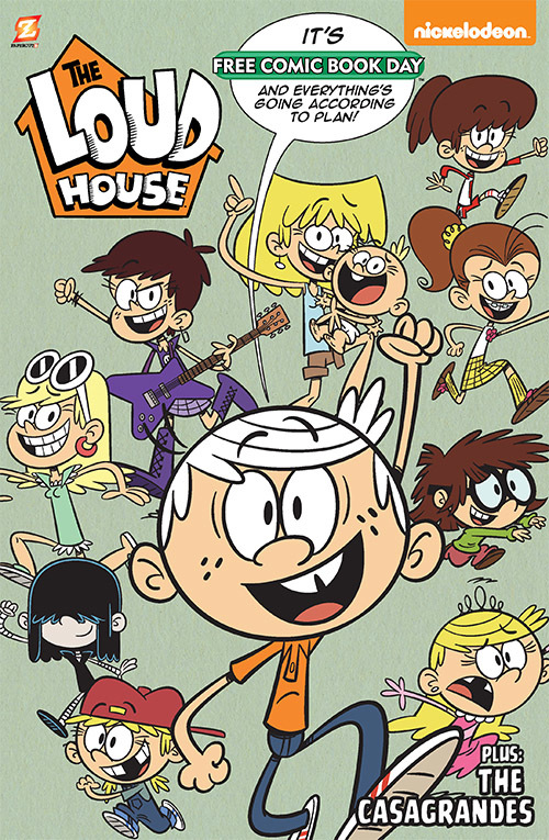 Nickalive Papercutz Announces The Loud House Special For Free Comic Book Day 2020 