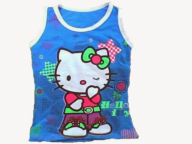 blusa basica infantil en licra