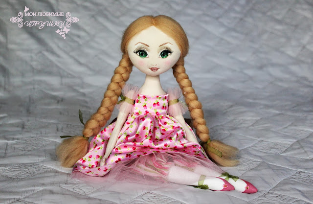 Мои любимые игрушки, авторская текстильная кукла, art cloth doll, my lovely toys