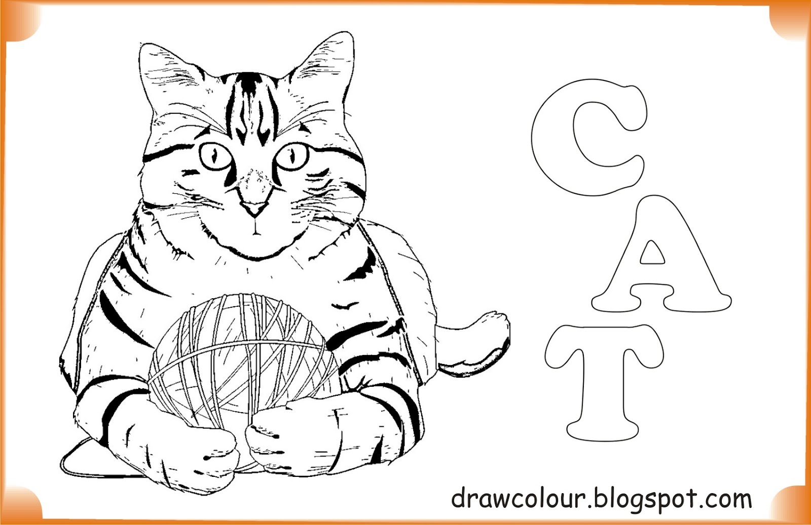 Cat Coloring Pages | Art Paper