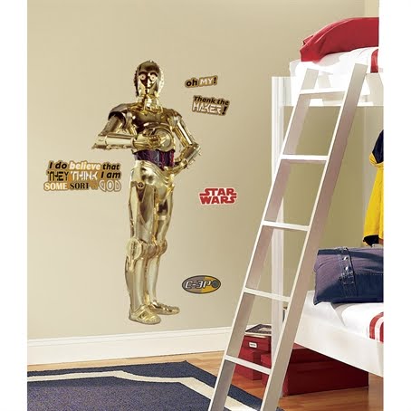 Star Wars C-3PO Giant Wall Decal