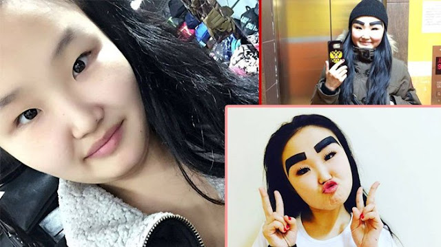 Kocak Banget! Ingin Tampil Cantik, Gadis Ini Malah Gambar ...