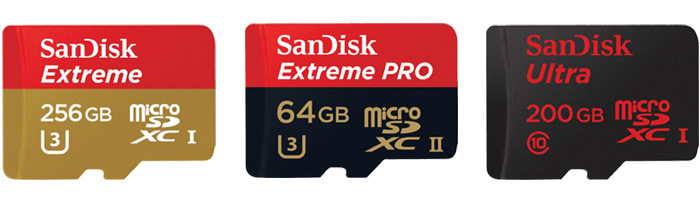 サンディスク（SanDisk）社製microSDカードの選び方＆おすすめをアドバイス
