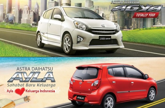 agya dan ayla bagus mana