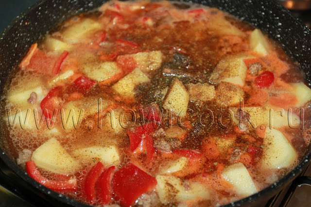 рецепт рагу по-болгарски с пошаговыми фото