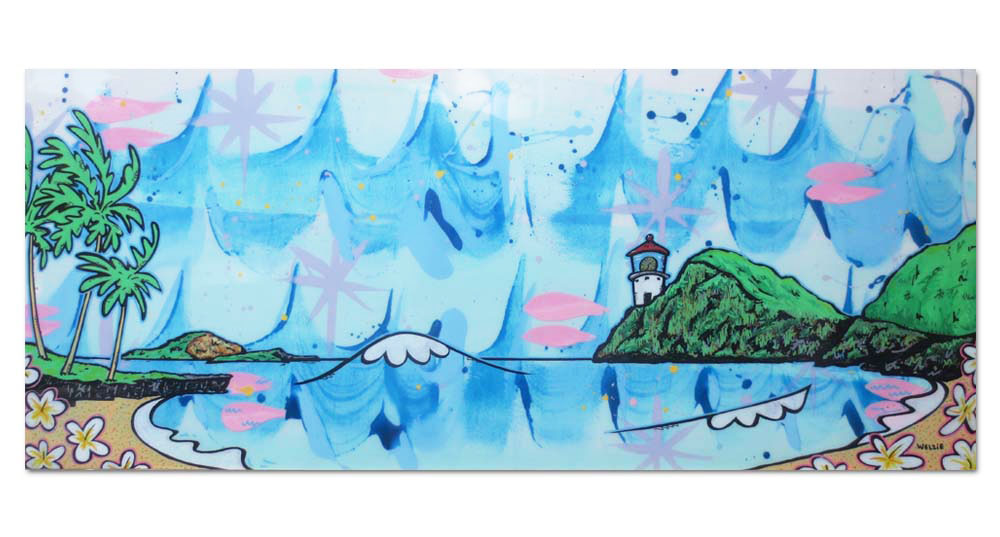 Welzie Art Hawaii Resin Art Blog Makapu'u Original Resin Art Piece