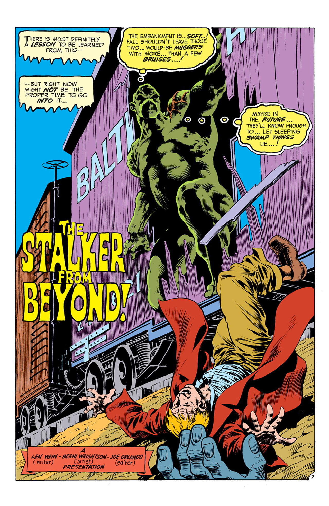 Swamp Thing (1972) Issue #9 #9 - English 3