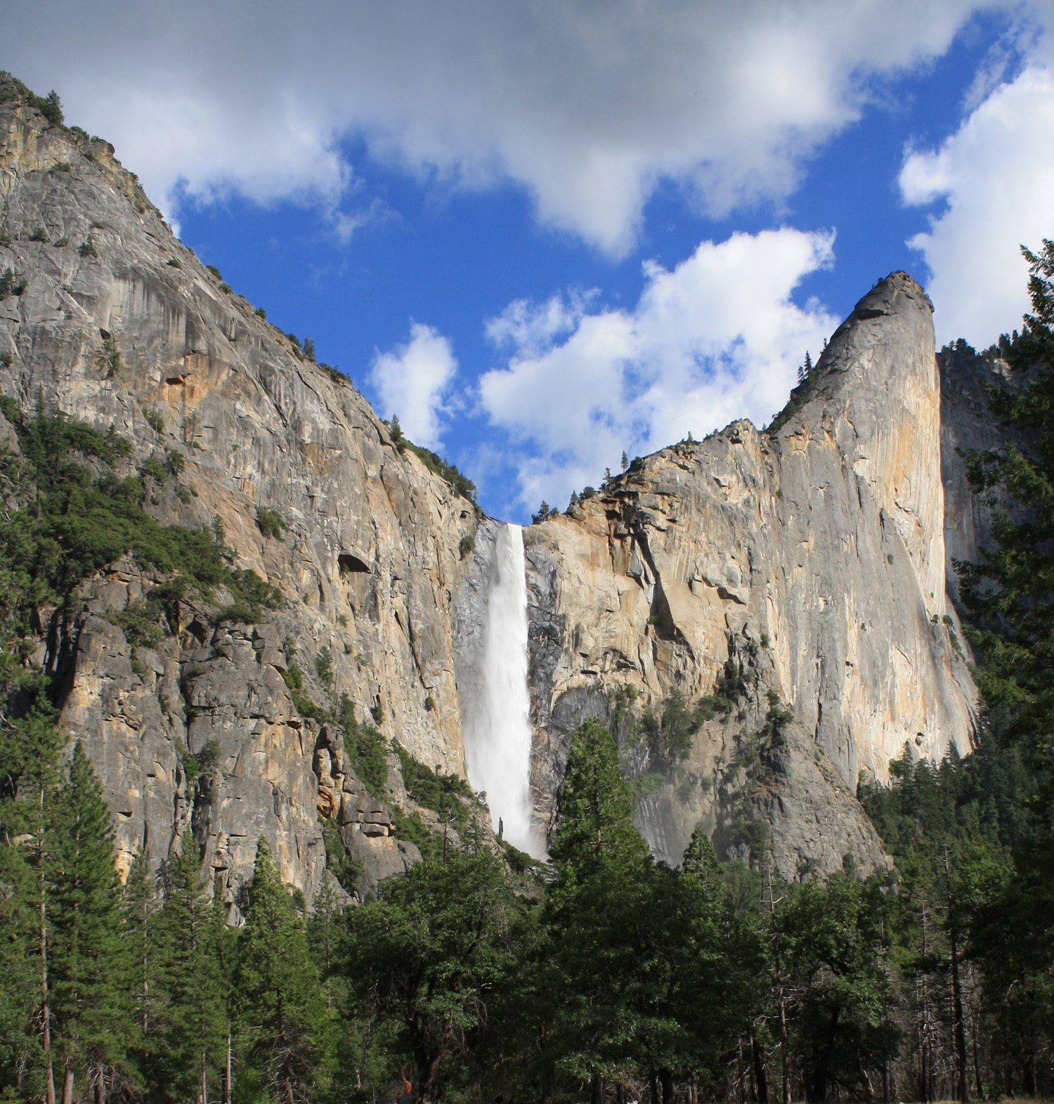 Living and Dyeing Under the Big Sky Bridal Veil Falls in Yosemite National Park