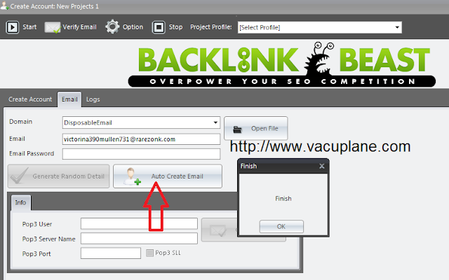 تحميل برنامج backlink beast لزيادة الباك لينك مع الشرح