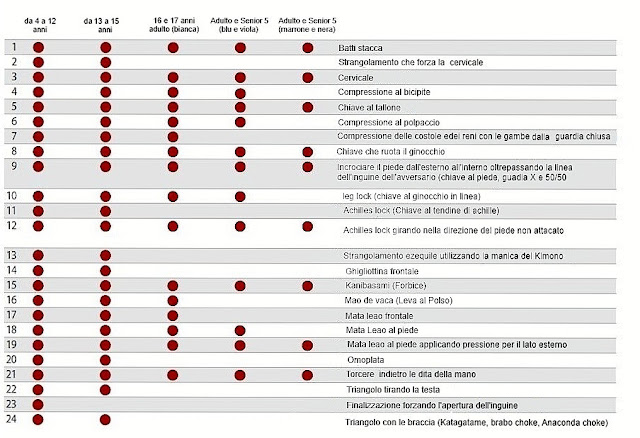 I colpi proibiti nel nuovo regolamento IBJJF maxbjj