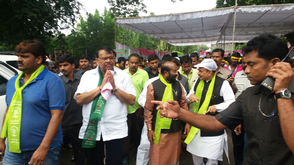 Walkers Clubs participation in Haritha Haram program initiated by T.S