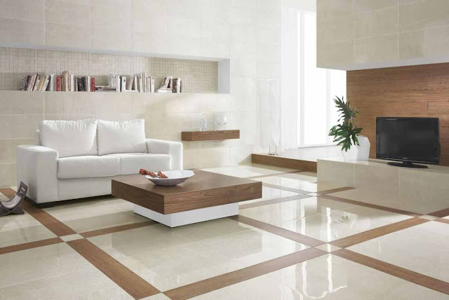 simple modern white marble flooring types
