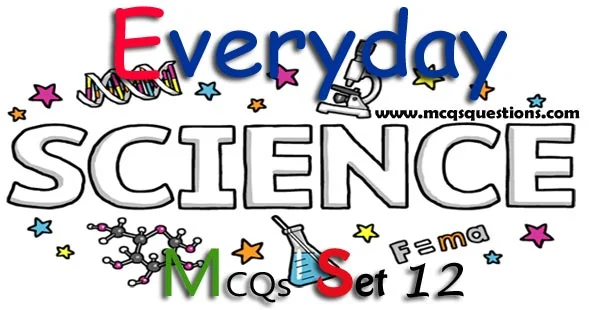 everyday science nts mcqs