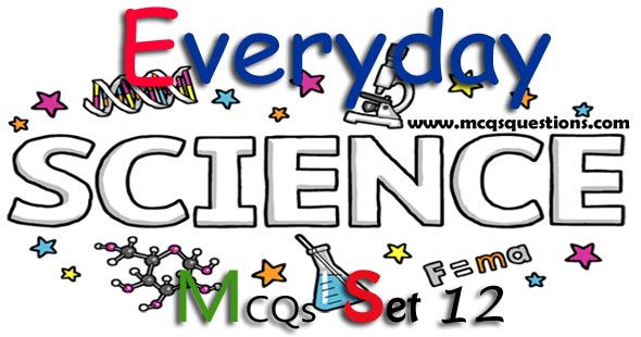 Everyday Science MCQs with Answers Set 12
