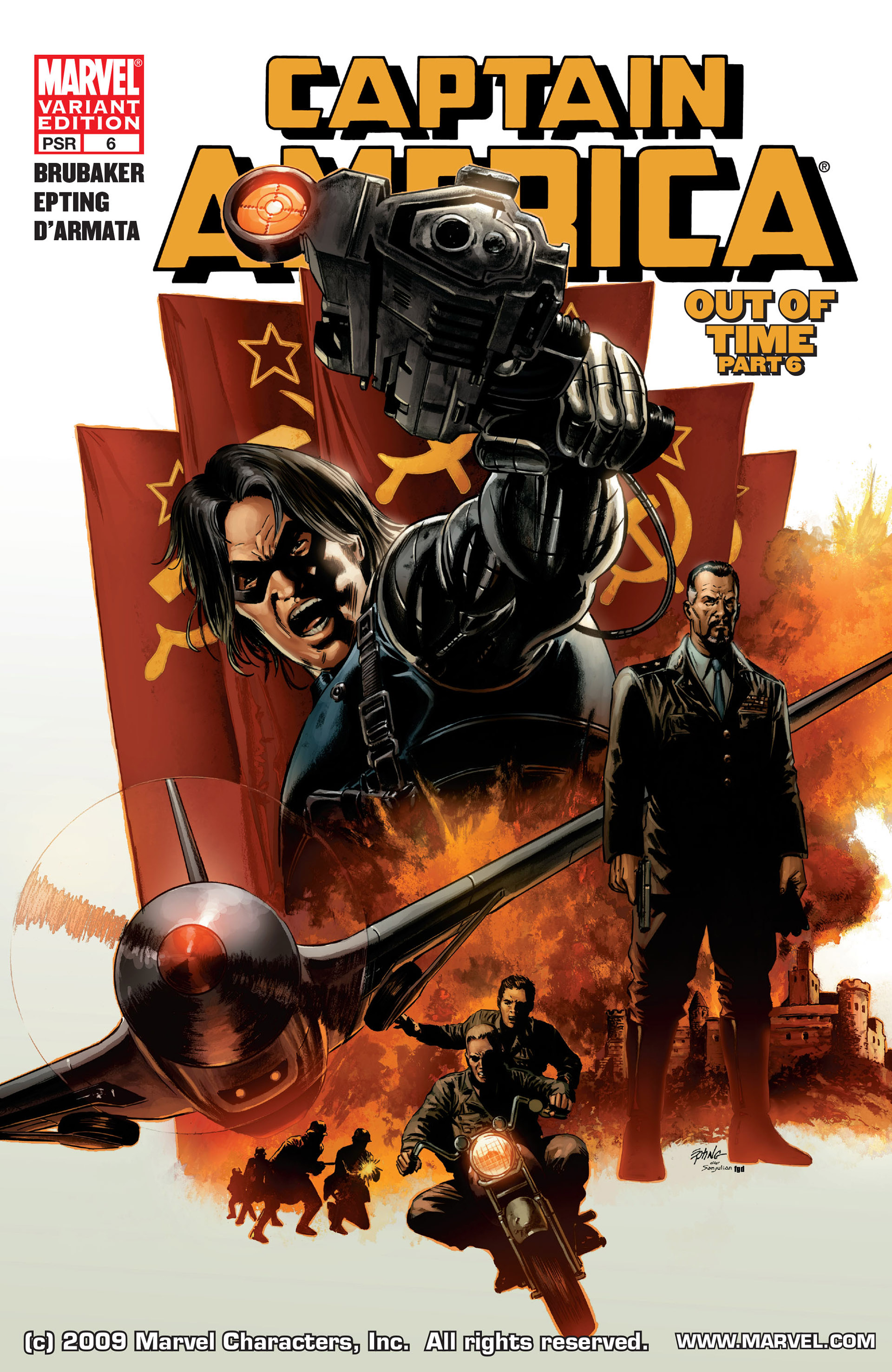 Read online Captain America (2005) comic -  Issue #6 - 1