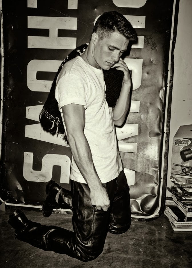 Colton Haynes Sexy en nueva sesión de fotos para Flaunt Magazine! Hollywood Style!